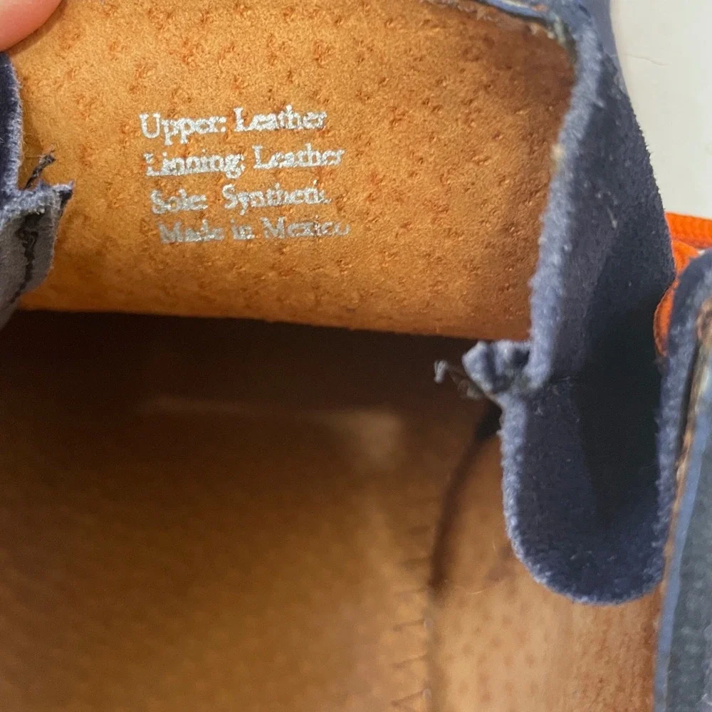 J.D. FISK SUEDE OXFORDS IN NAVY BLUE